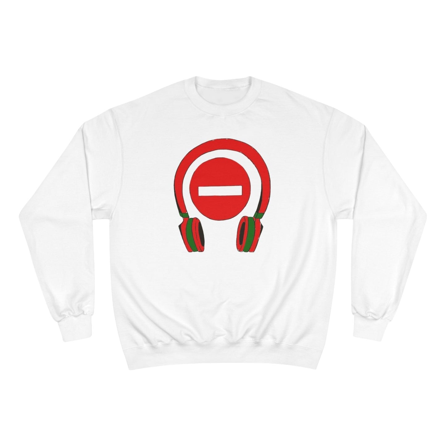 Champion Hand Drawn Graphic Sweatshirt – Do Not Disturb, I'm Vibing. | US - Ohhh So Swag