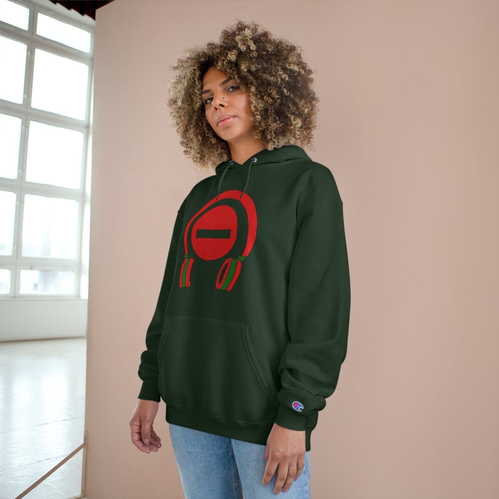 Champion Pullover Hoodie for Music Lover – Do Not Disturb, I'm Vibing. | US - Ohhh So Swag