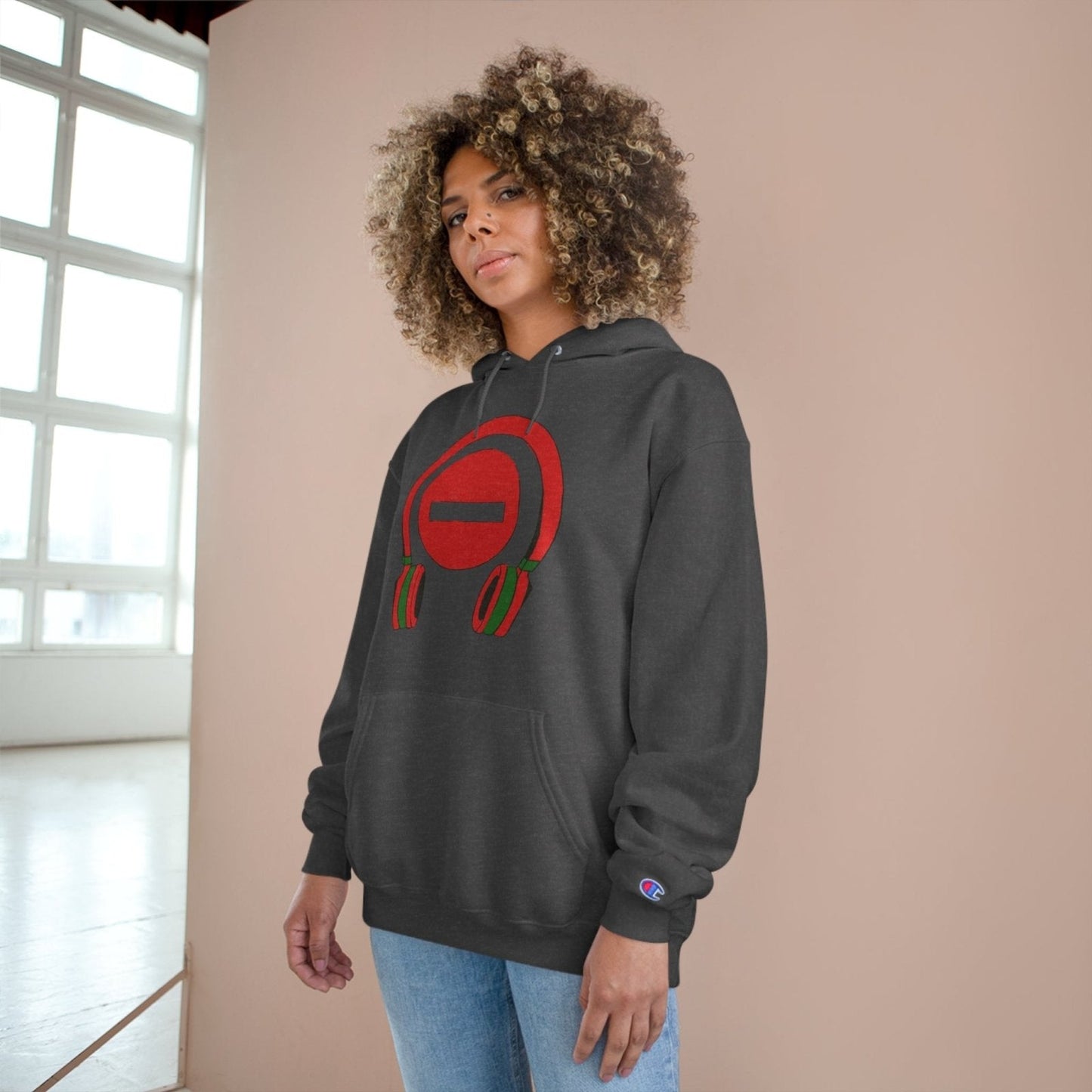 Champion Pullover Hoodie for Music Lover – Do Not Disturb, I'm Vibing. | US - Ohhh So Swag