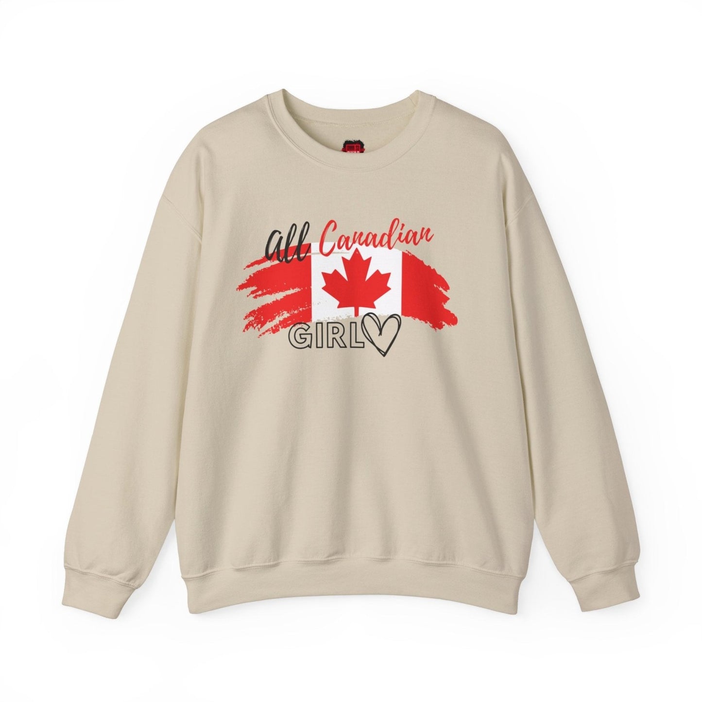 Classic Crewneck Sweatshirt, Canadian Flag Sweater – All Canadian Girl | US - Ohhh So Swag