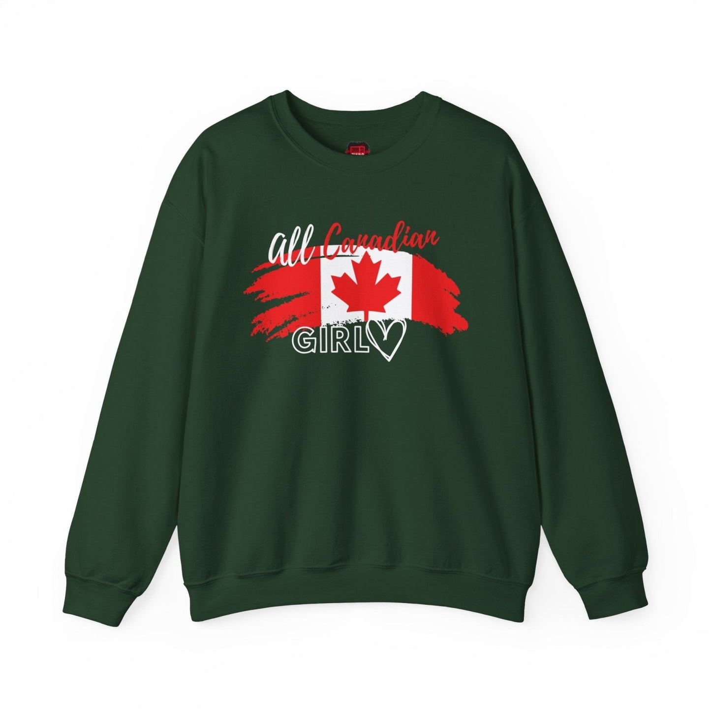 Classic Crewneck Sweatshirt, Canadian Flag Sweater – All Canadian Girl | US - Ohhh So Swag