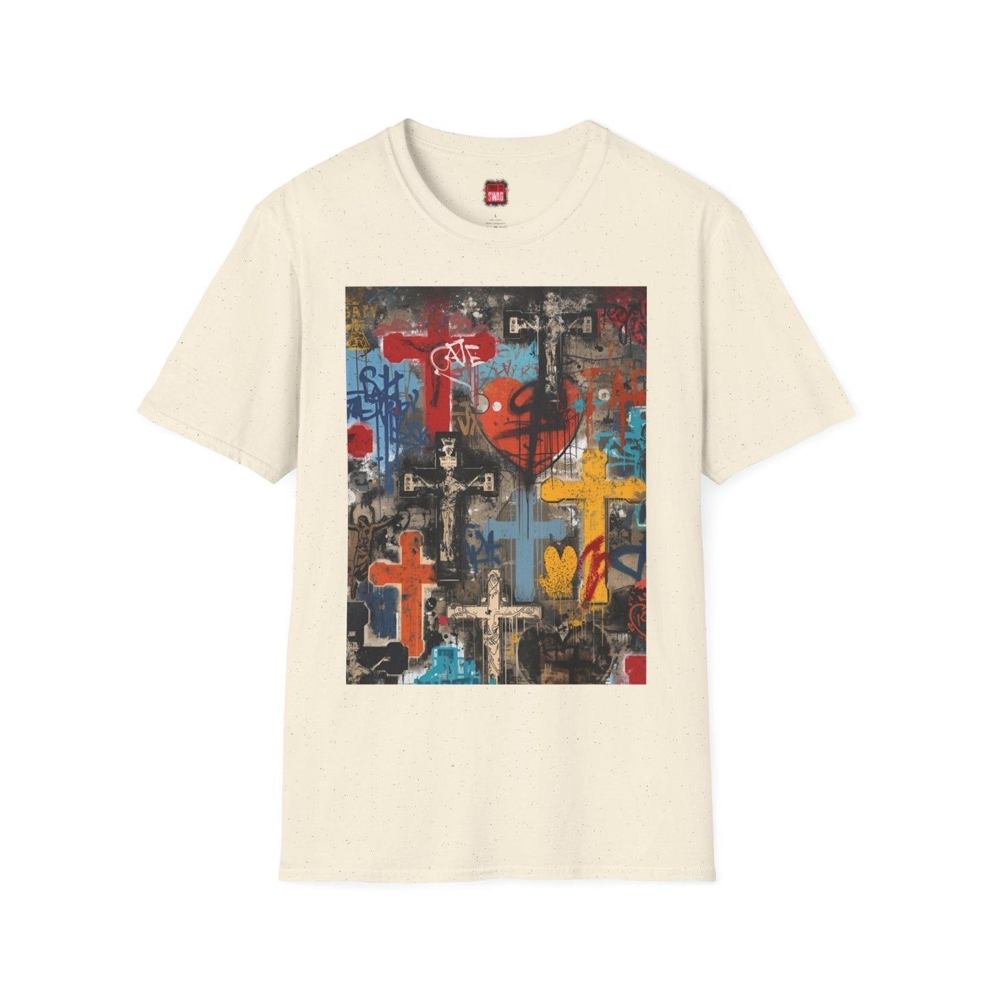 Colorful Faith - Inspired and Graffiti Graphic Tee, Unisex Religious Apparel, Casual Christian Soft Style Crewneck Tee | CA - Ohhh So Swag