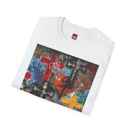 Colorful Faith - Inspired and Graffiti Graphic Tee, Unisex Religious Apparel, Casual Christian Soft Style Crewneck Tee | CA - Ohhh So Swag