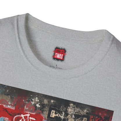 Colorful Faith - Inspired and Graffiti Graphic Tee, Unisex Religious Apparel, Casual Christian Soft Style Crewneck Tee | CA - Ohhh So Swag