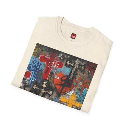 Colorful Faith - Inspired and Graffiti Graphic Tee, Unisex Religious Apparel, Casual Christian Soft Style Crewneck Tee | CA - Ohhh So Swag