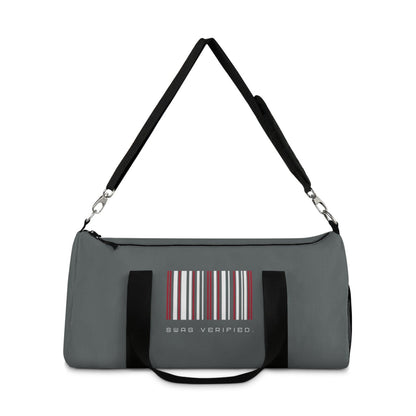 Dark Grey Duffel Bag / Duffle Bag - Swag Verified. Barcode | US - Ohhh So Swag