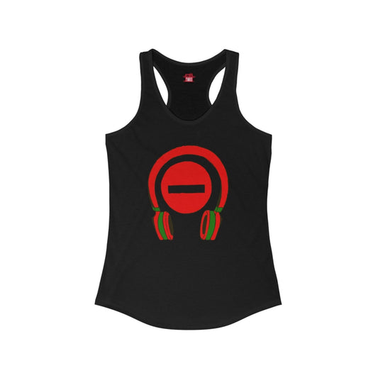 Do Not Disturb Racerback Tank Top for Music Lover – Do Not Disturb, I'm Vibing. | US - Ohhh So Swag