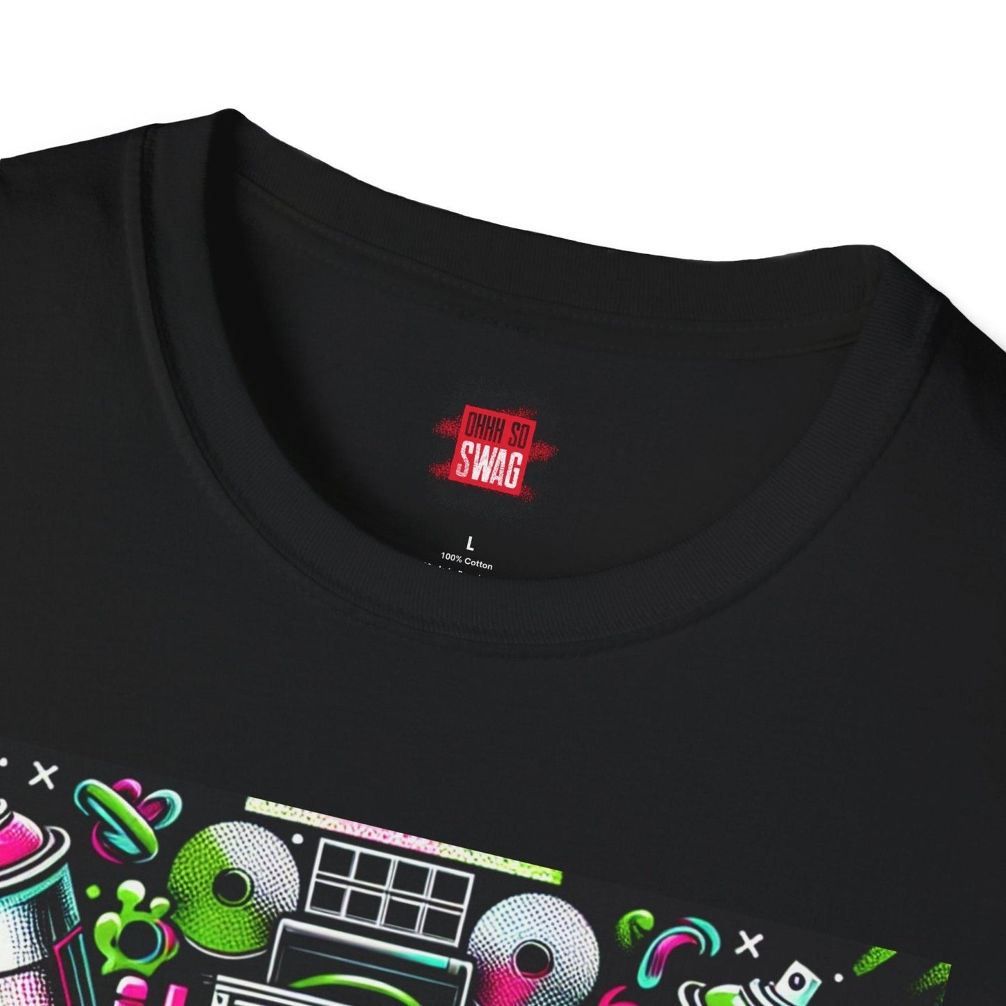Dope Graphic Cotton T-Shirt, Cool Unisex Hip Hop Tee for Music Lovers, 90s Casual Streetwear | US - Ohhh So Swag