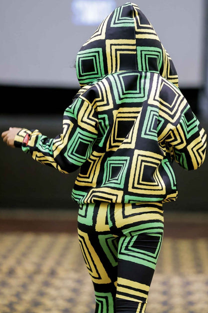 Full Zip Streetwear Hoodie, Jamaica Colors – J.A. Squared | US - Ohhh So Swag