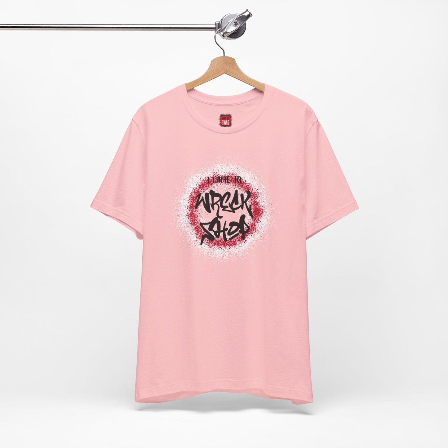 Graffiti Graphic Tee, Classic Soft Style – I Came to Wreck Shop | CA - Ohhh So Swag