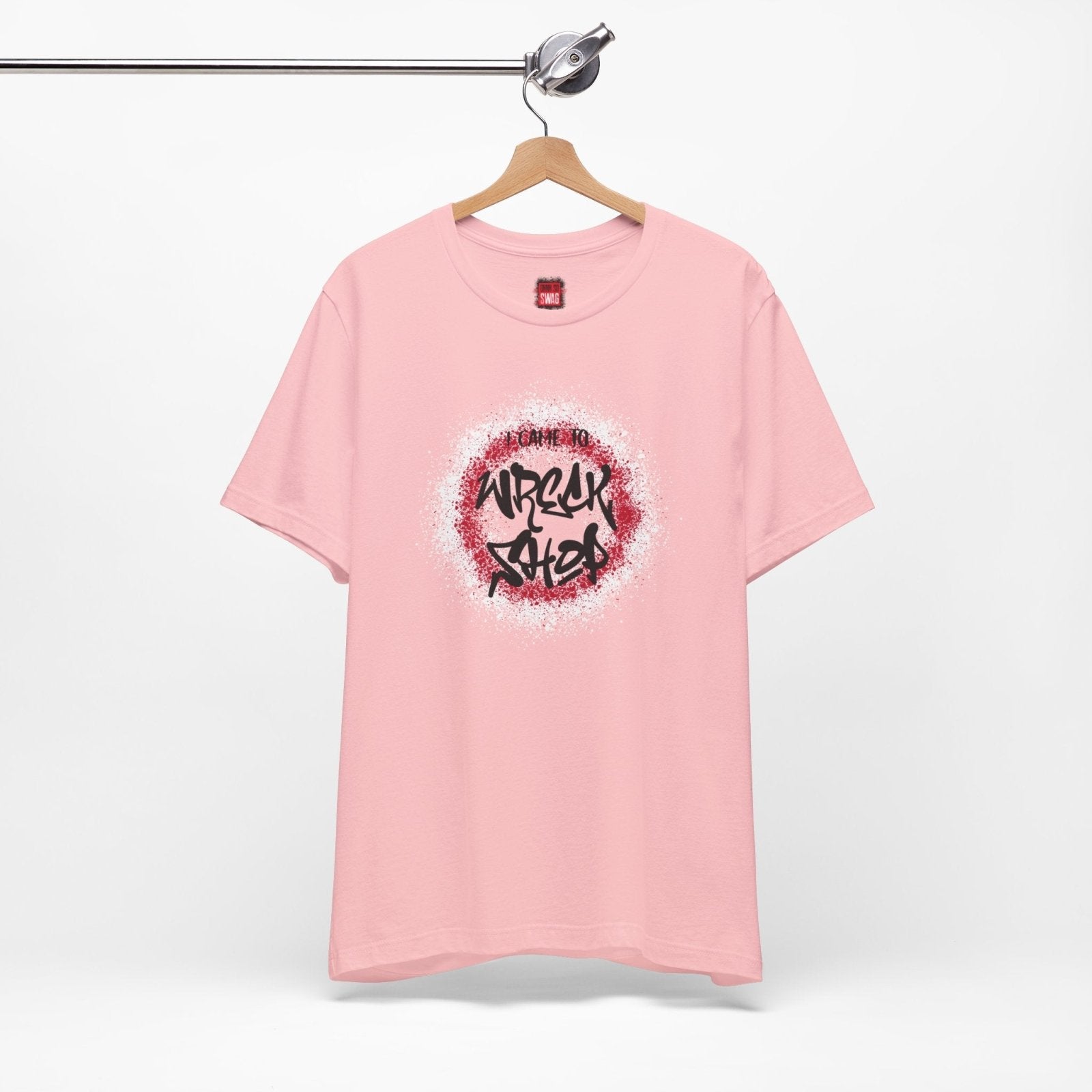 Graffiti Graphic Tee, Classic Soft Style – I Came to Wreck Shop | CA - Ohhh So Swag