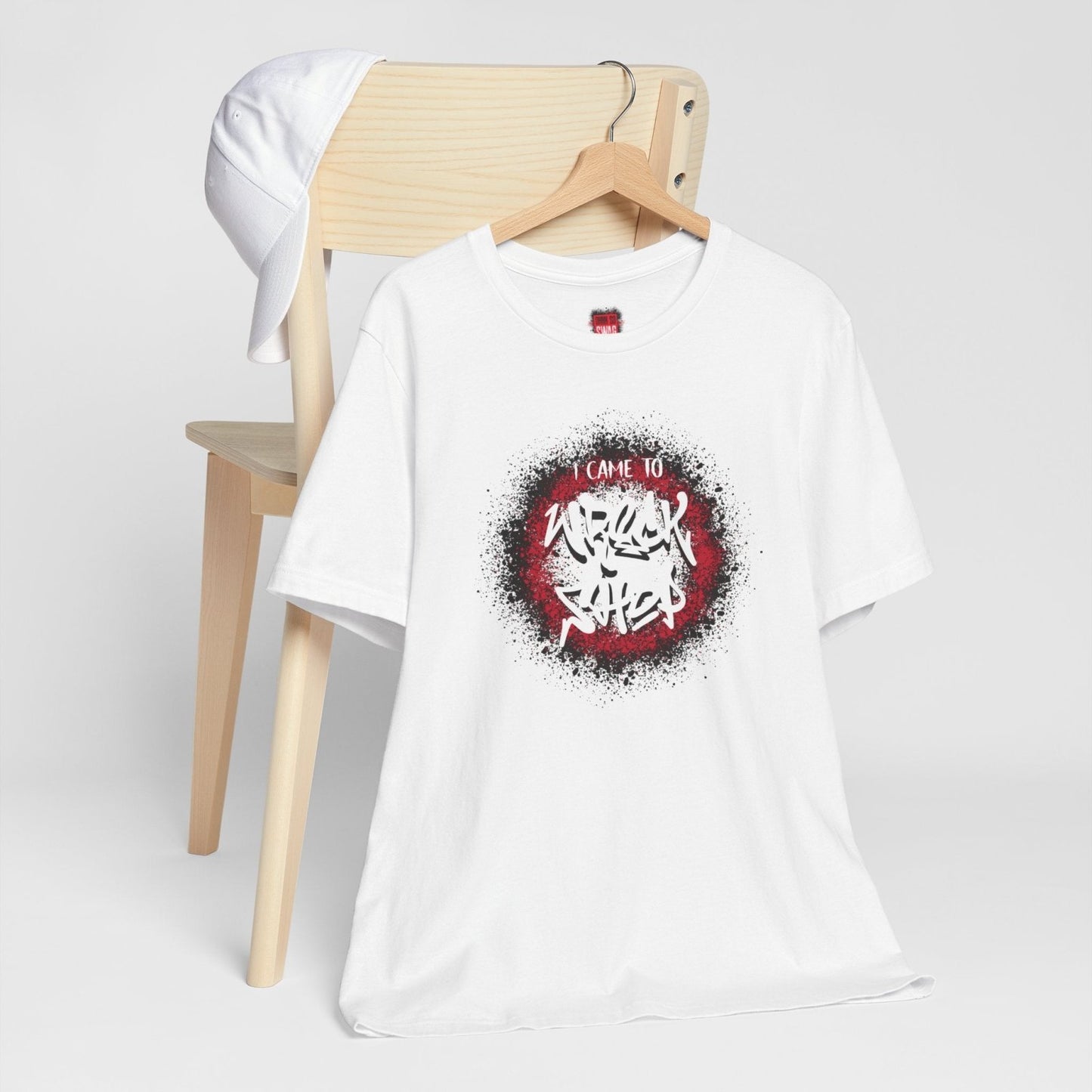 Graffiti Graphic Tee, Classic Soft Style – I Came to Wreck Shop | CA - Ohhh So Swag