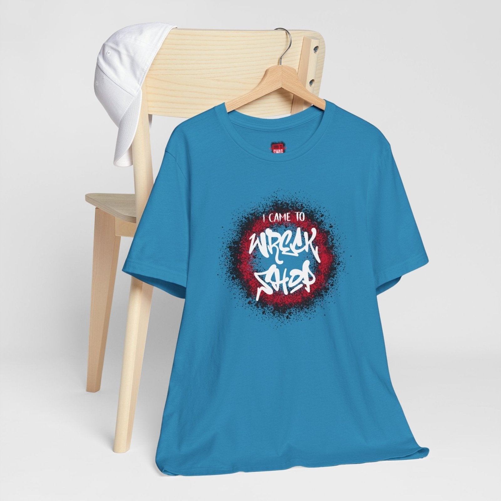 Graffiti Graphic Tee, Classic Soft Style – I Came to Wreck Shop | US - Ohhh So Swag