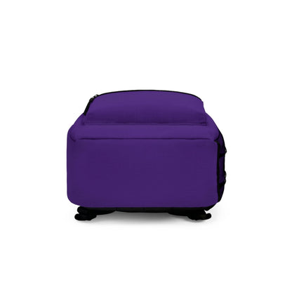 Graphic Backpack, Red Kiss Lips, Green Heart (Purple) – Love, Me. | US - Ohhh So Swag