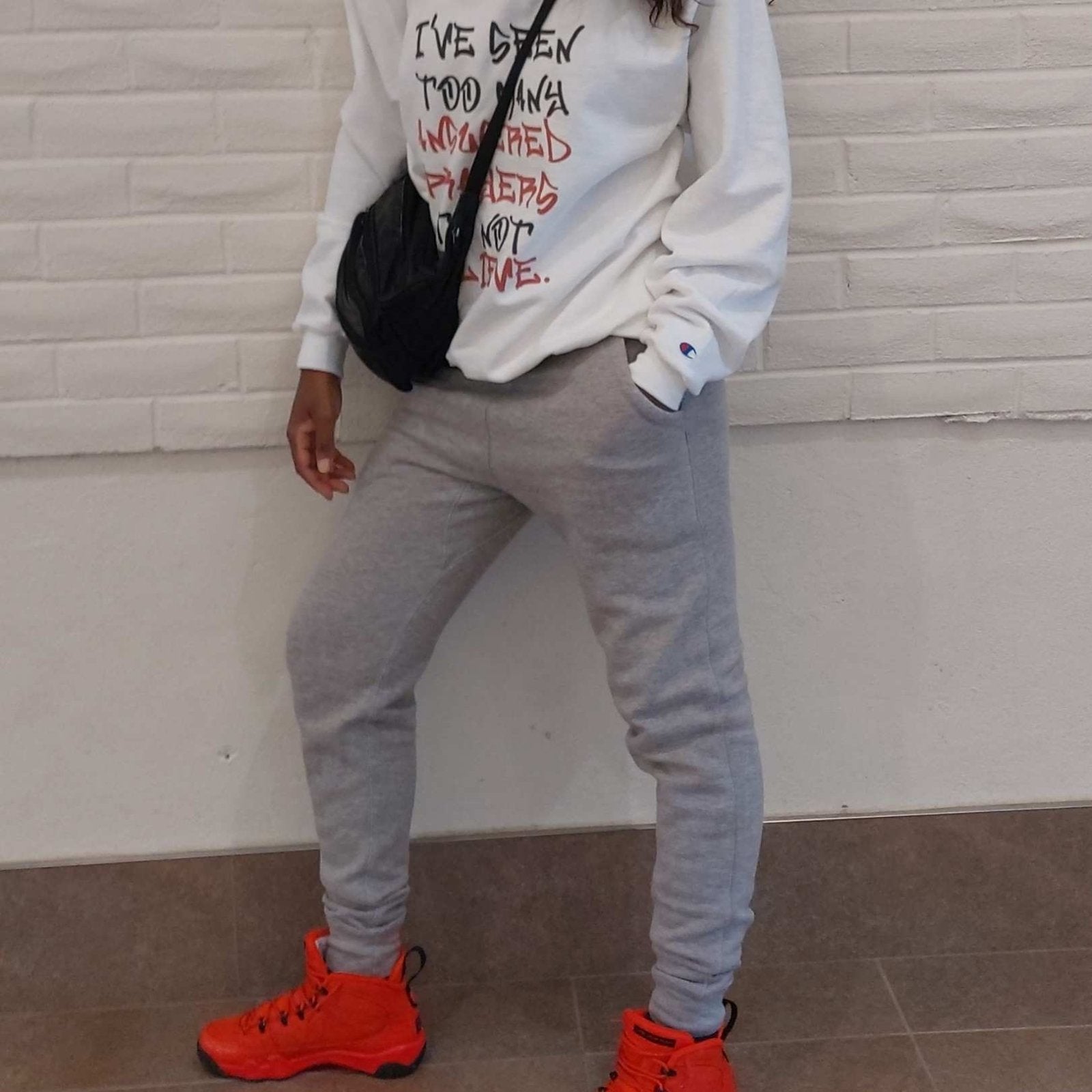 Graphic Champion® Sweatshirt – I’ve Seen Too Many Answered Prayers to Not Believe | US - Ohhh So Swag