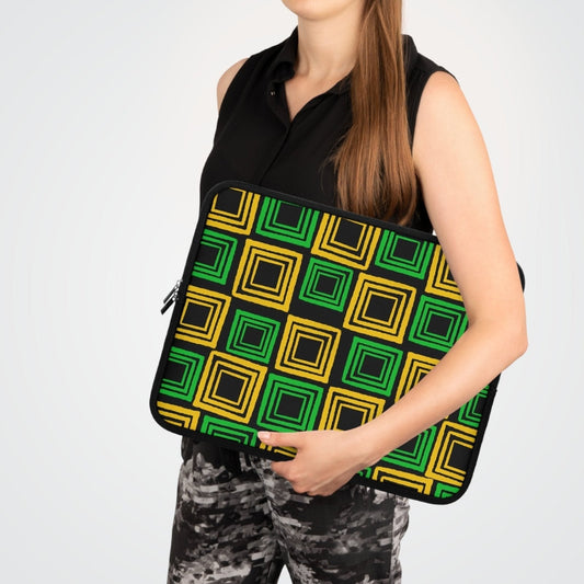Graphic Laptop Sleeve, Jamaican Colors, Various Sizes – J.A. Squared | US - Ohhh So Swag