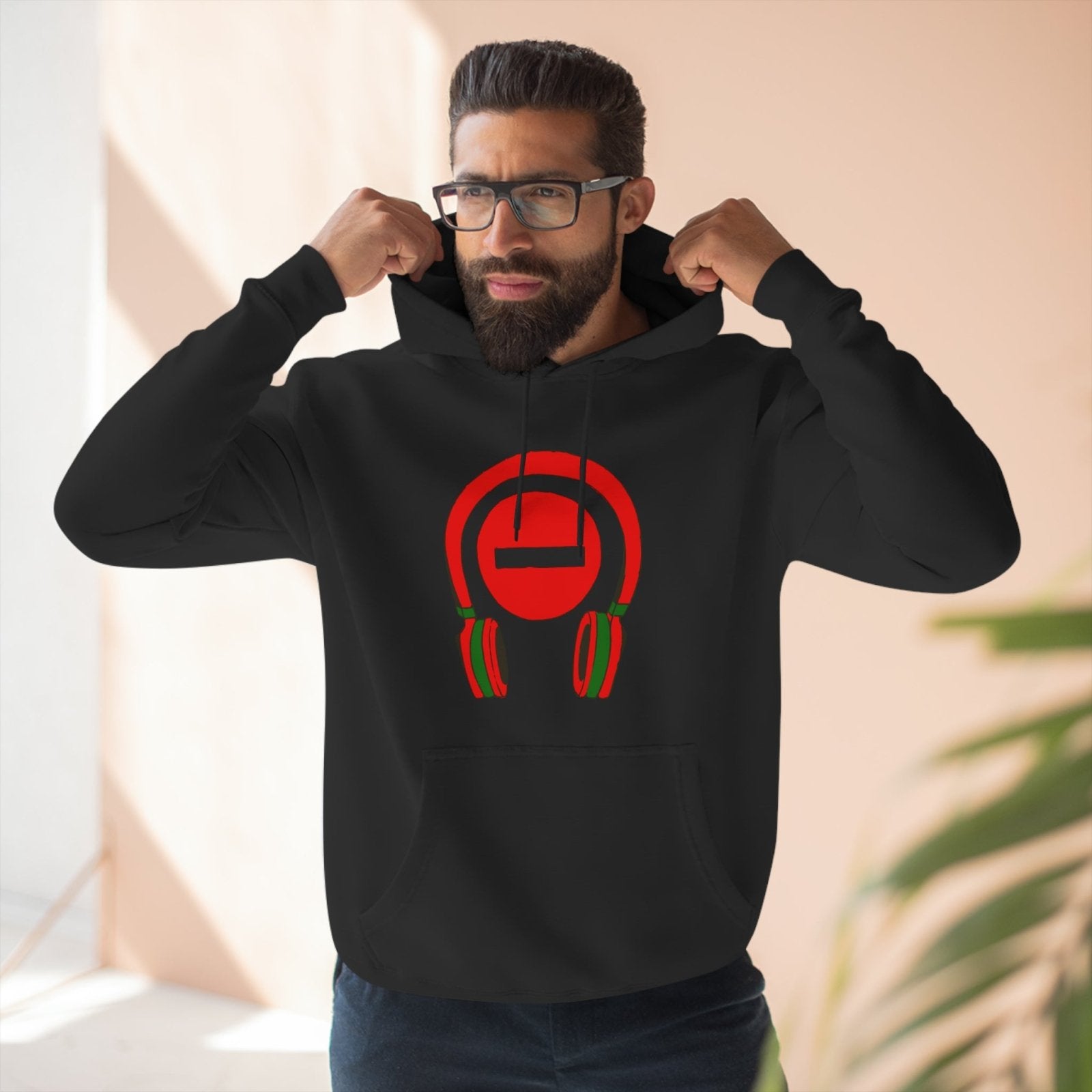 Graphic Pullover Do Not Disturb Hoodie, Cool Gift for Music Lover – Do Not Disturb, I'm Vibing. | CA - Ohhh So Swag