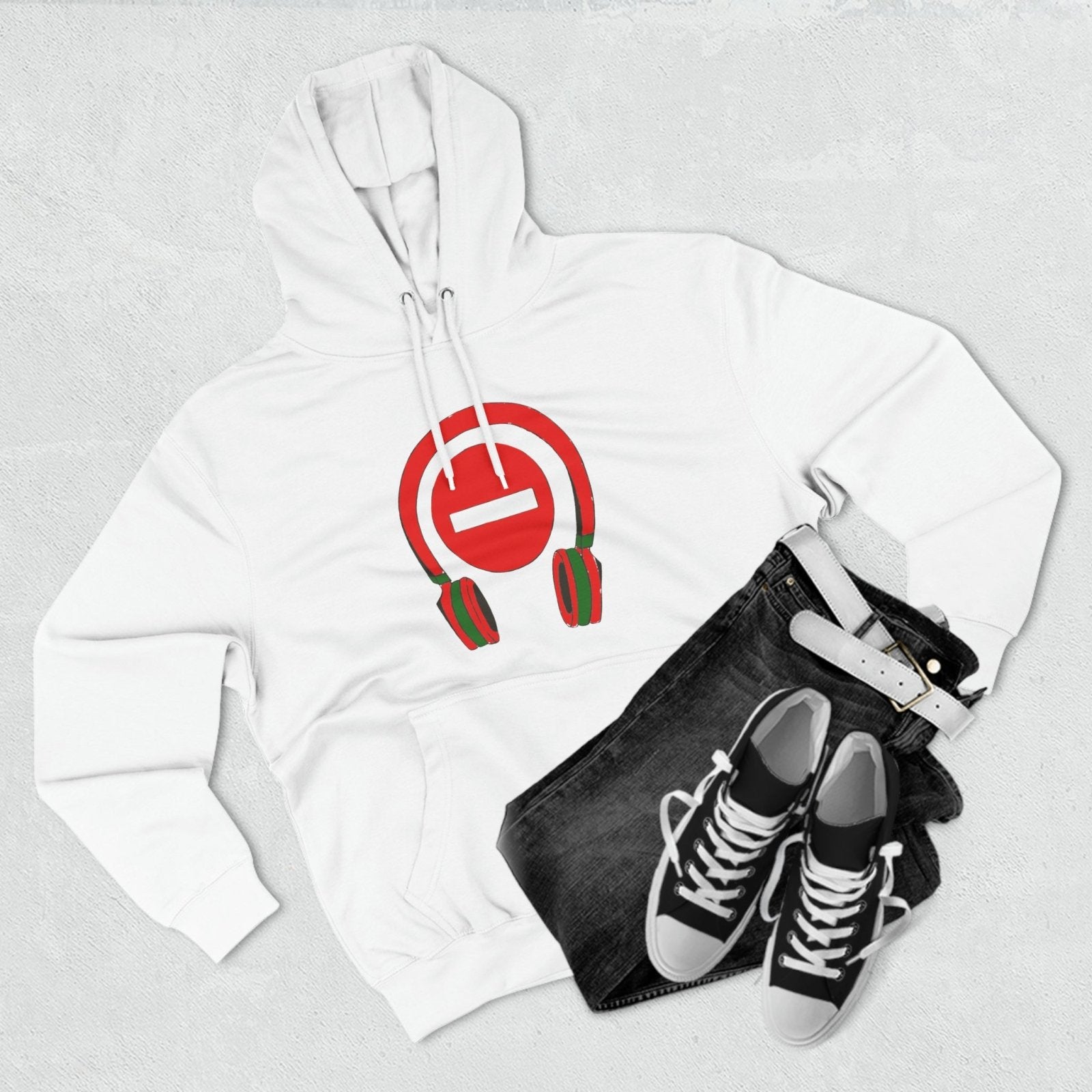 Graphic Pullover Do Not Disturb Hoodie, Cool Gift for Music Lover – Do Not Disturb, I'm Vibing. | CA - Ohhh So Swag