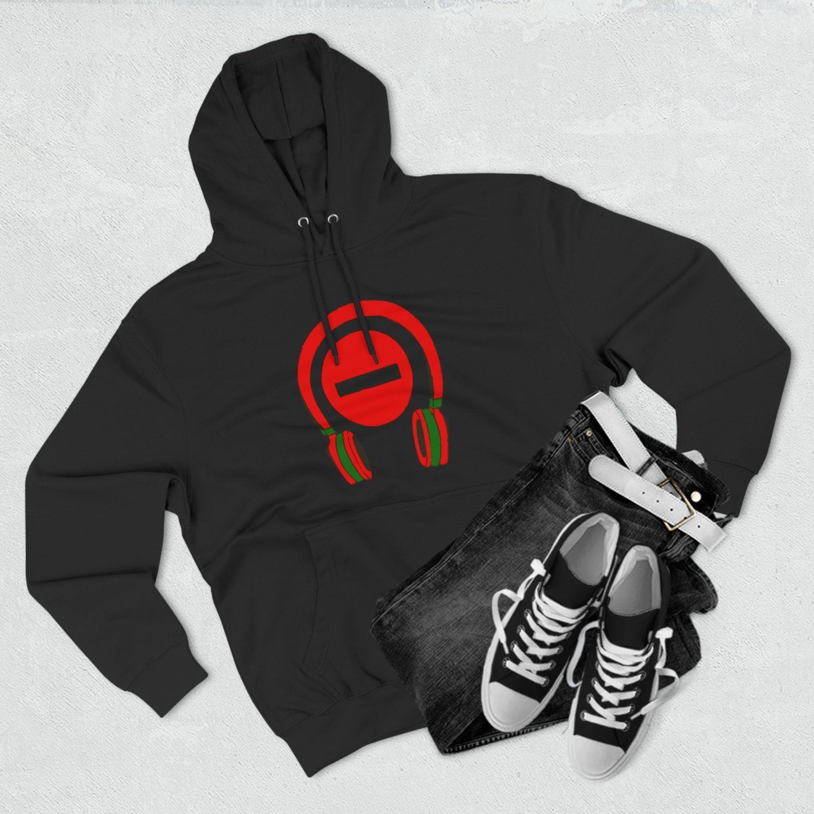 Graphic Pullover Do Not Disturb Hoodie, Cool Gift for Music Lover – Do Not Disturb, I'm Vibing. | CA - Ohhh So Swag
