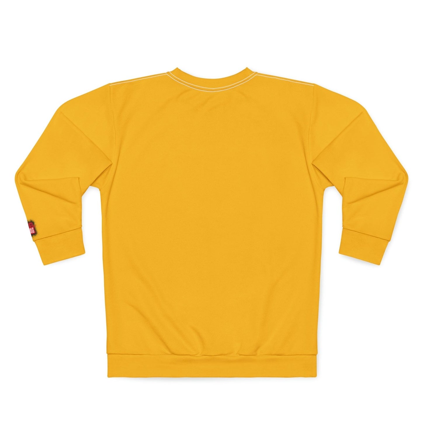 Graphic Sweatshirt, Large Print (Yellow) – Do Not Disturb, I'm Vibing. | US - Ohhh So Swag