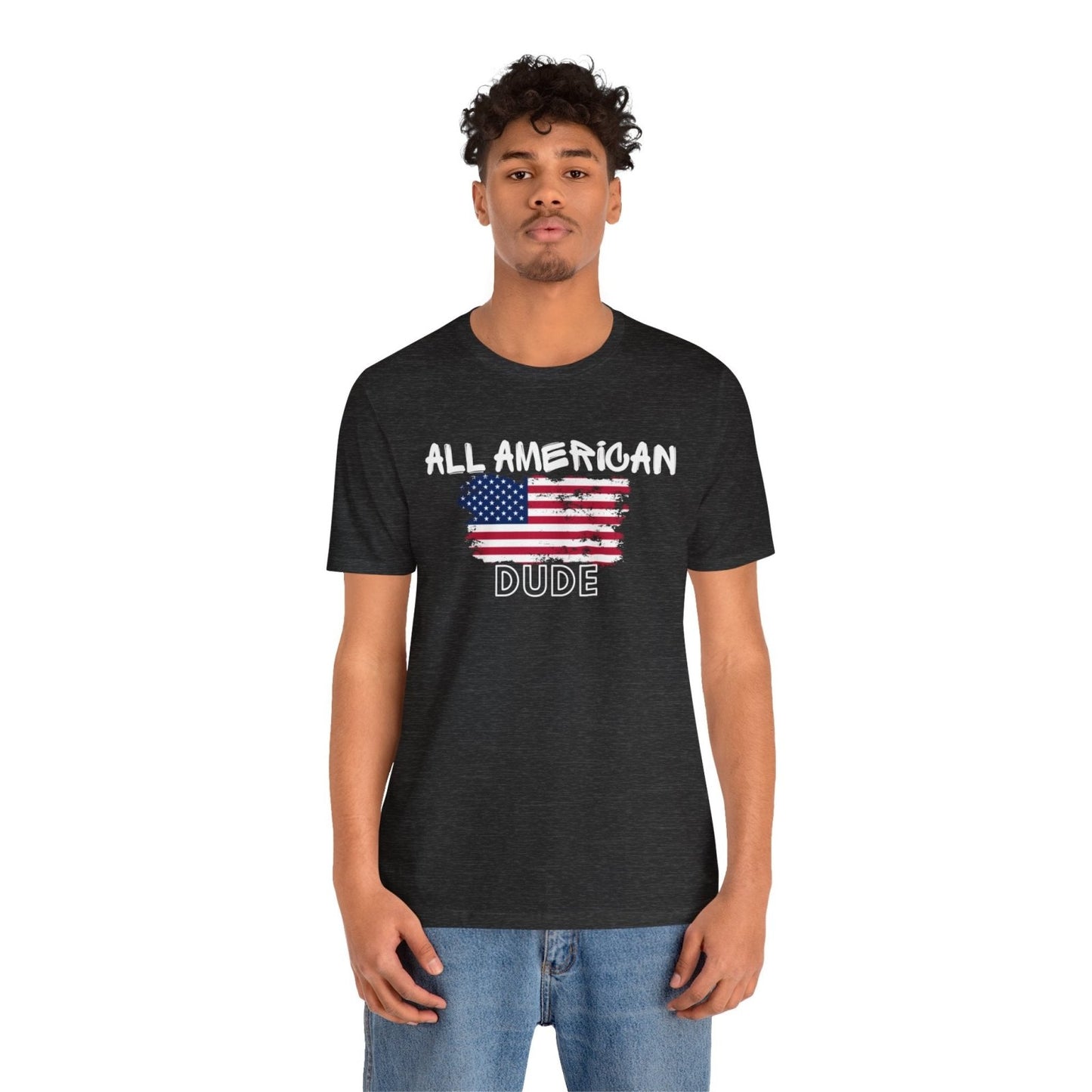 Graphic Tee, Classic Soft Style, Short Sleeve – All American Dude | US - Ohhh So Swag