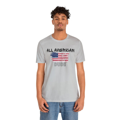 Graphic Tee, Classic Soft Style, Short Sleeve – All American Dude | US - Ohhh So Swag