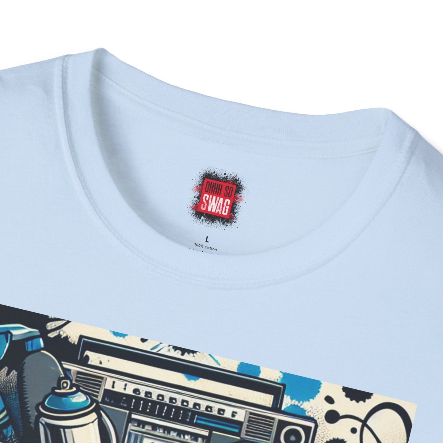 Hip Hop Music Graphic T-Shirt, Unisex Streetwear, Music Lover Gift for Men Women, Festival Apparel, Dance Event Shirt | CA - Ohhh So Swag