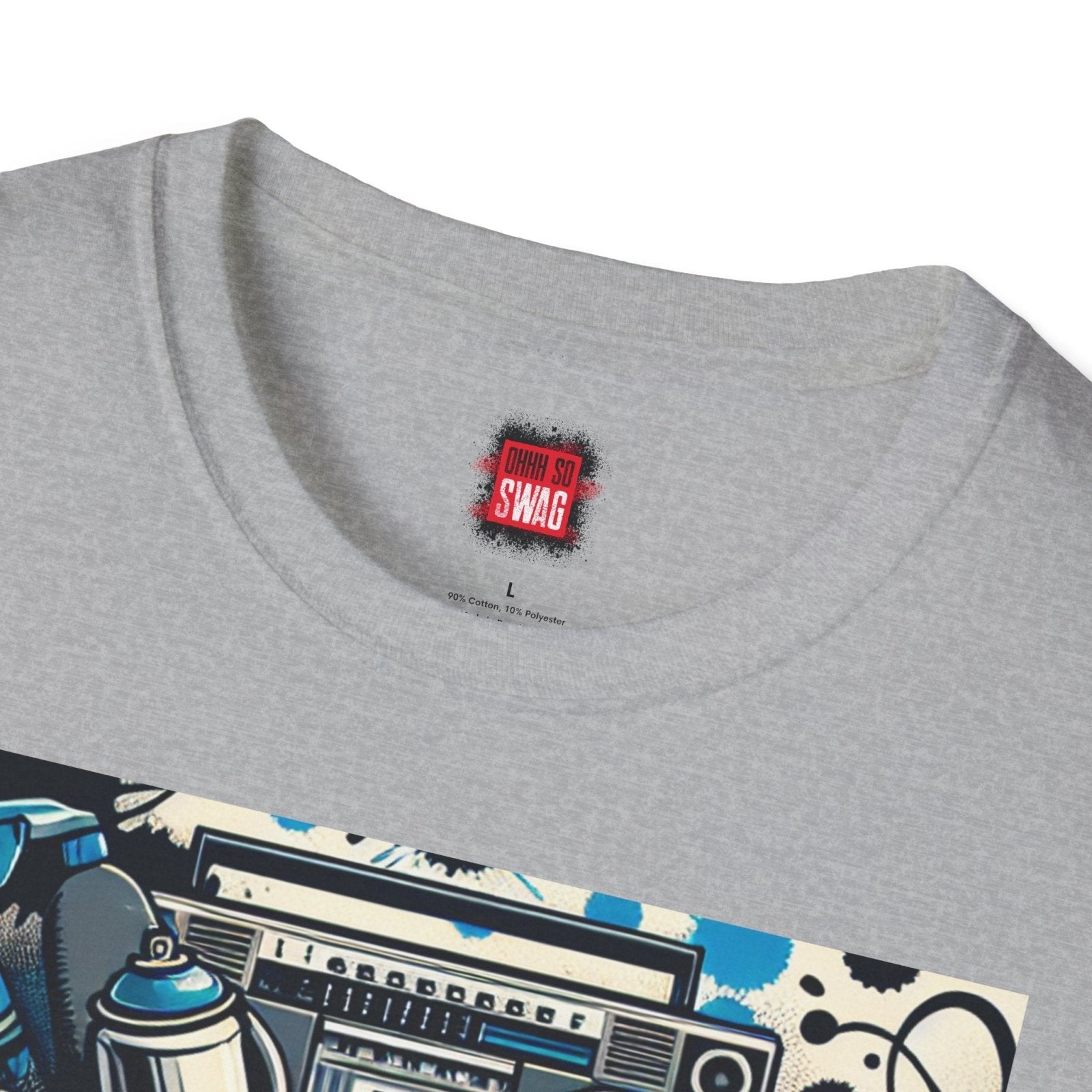 Hip Hop Music Graphic T-Shirt, Unisex Streetwear, Music Lover Gift for Men Women, Festival Apparel, Dance Event Shirt | CA - Ohhh So Swag