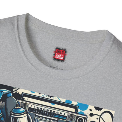 Hip Hop Music Graphic T-Shirt, Unisex Streetwear, Music Lover Gift for Men Women, Festival Apparel, Dance Event Shirt | CA - Ohhh So Swag