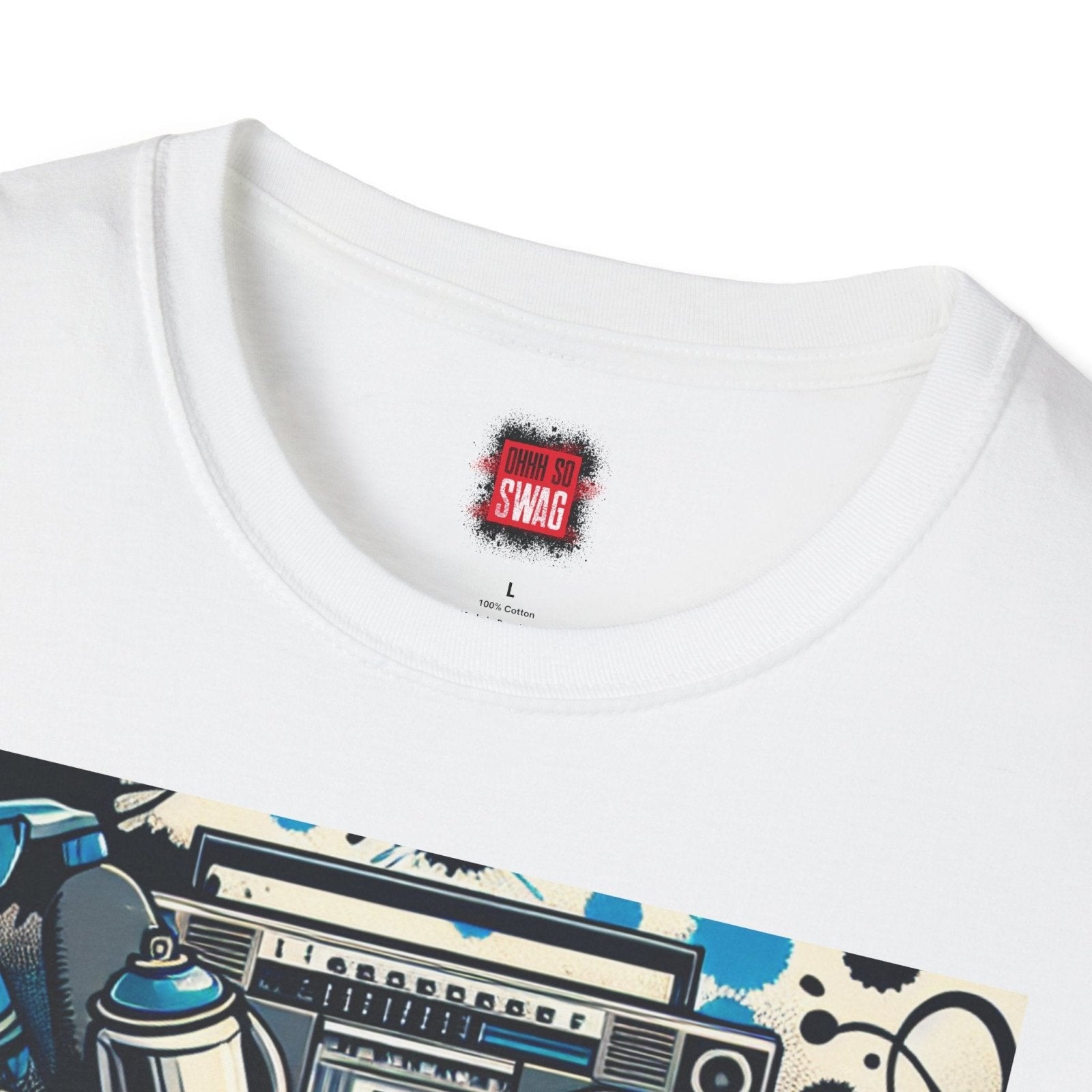 Hip Hop Music Graphic T-Shirt, Unisex Streetwear, Music Lover Gift for Men Women, Festival Apparel, Dance Event Shirt | CA - Ohhh So Swag