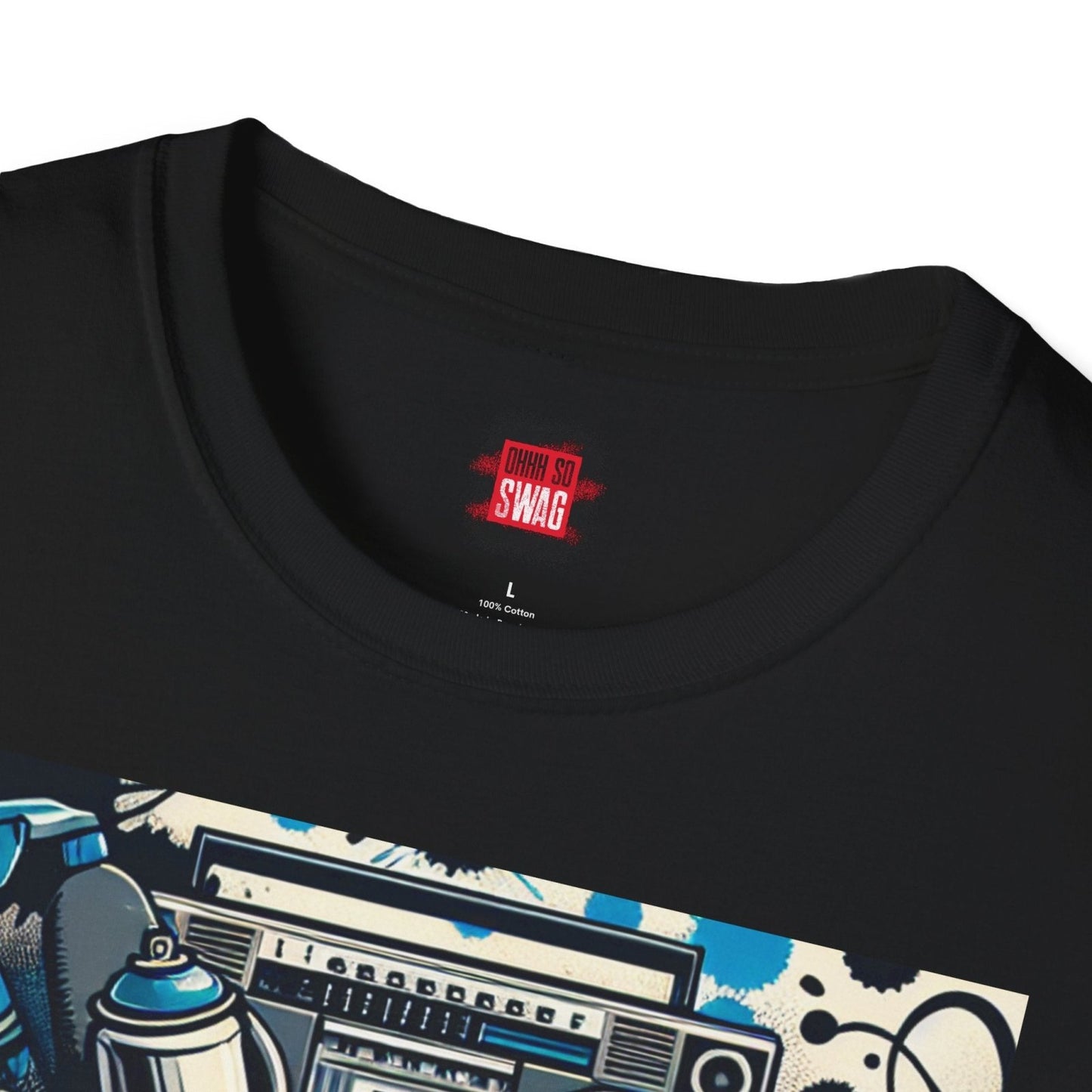 Hip Hop Music Graphic T-Shirt, Unisex Streetwear, Music Lover Gift for Men Women, Festival Apparel, Dance Event Shirt | CA - Ohhh So Swag