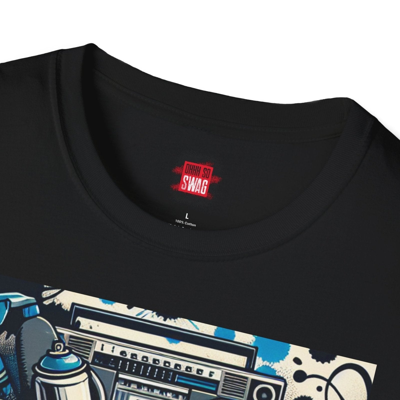 Hip Hop Music Graphic T-Shirt, Unisex Streetwear, Music Lover Gift for Men Women, Festival Apparel, Dance Event Shirt | CA - Ohhh So Swag