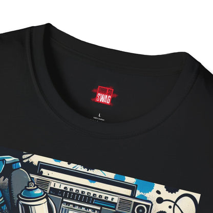 Hip Hop Music Graphic T-Shirt, Unisex Streetwear, Music Lover Gift for Men Women, Festival Apparel, Dance Event Shirt | CA - Ohhh So Swag