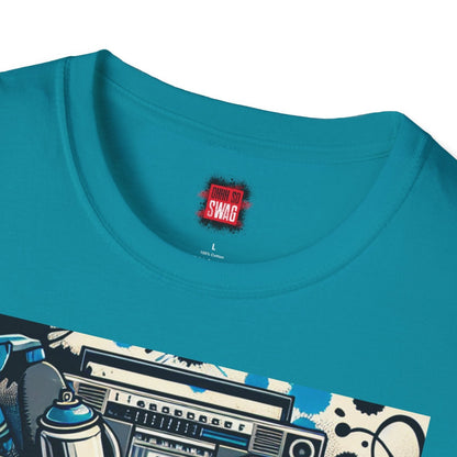 Hip Hop Music Graphic T-Shirt, Unisex Streetwear, Music Lover Gift for Men Women, Festival Apparel, Dance Event Shirt | CA - Ohhh So Swag