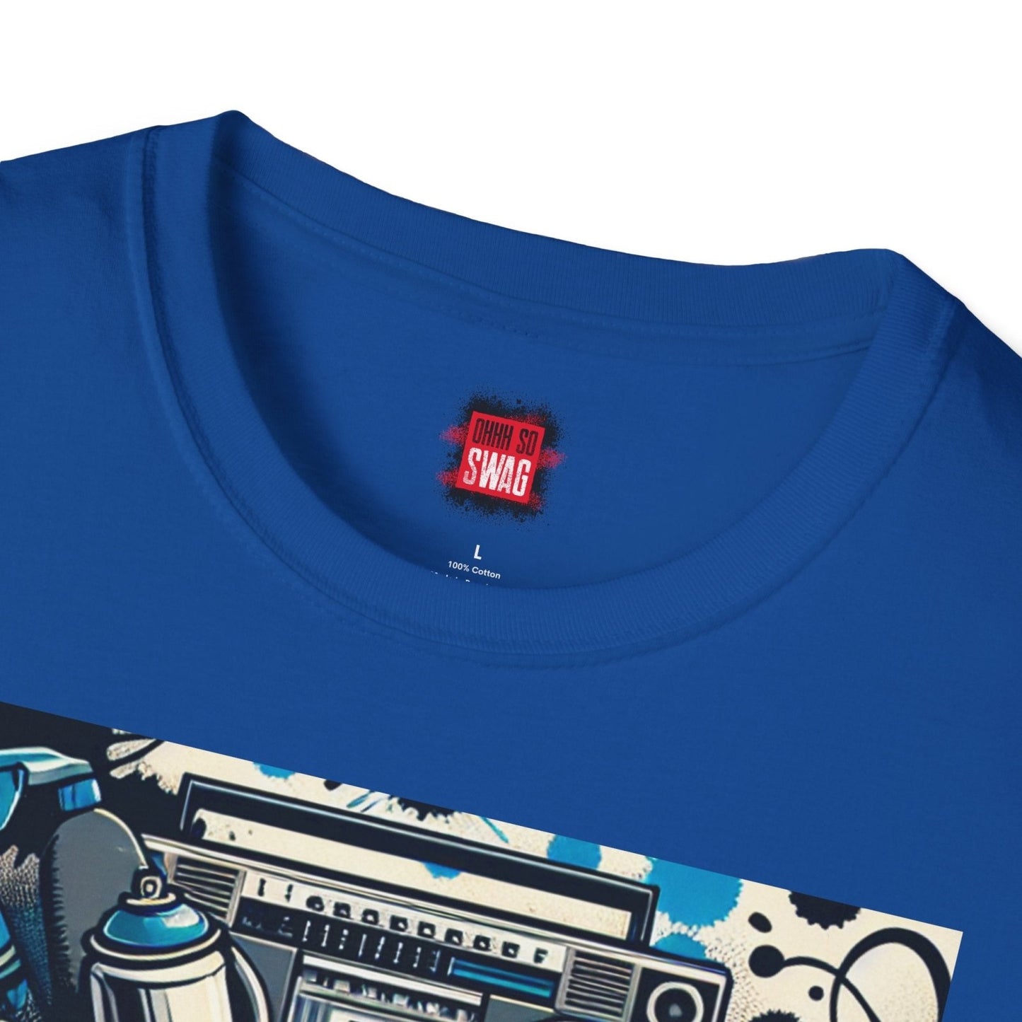 Hip Hop Music Graphic T-Shirt, Unisex Streetwear, Music Lover Gift for Men Women, Festival Apparel, Dance Event Shirt | CA - Ohhh So Swag