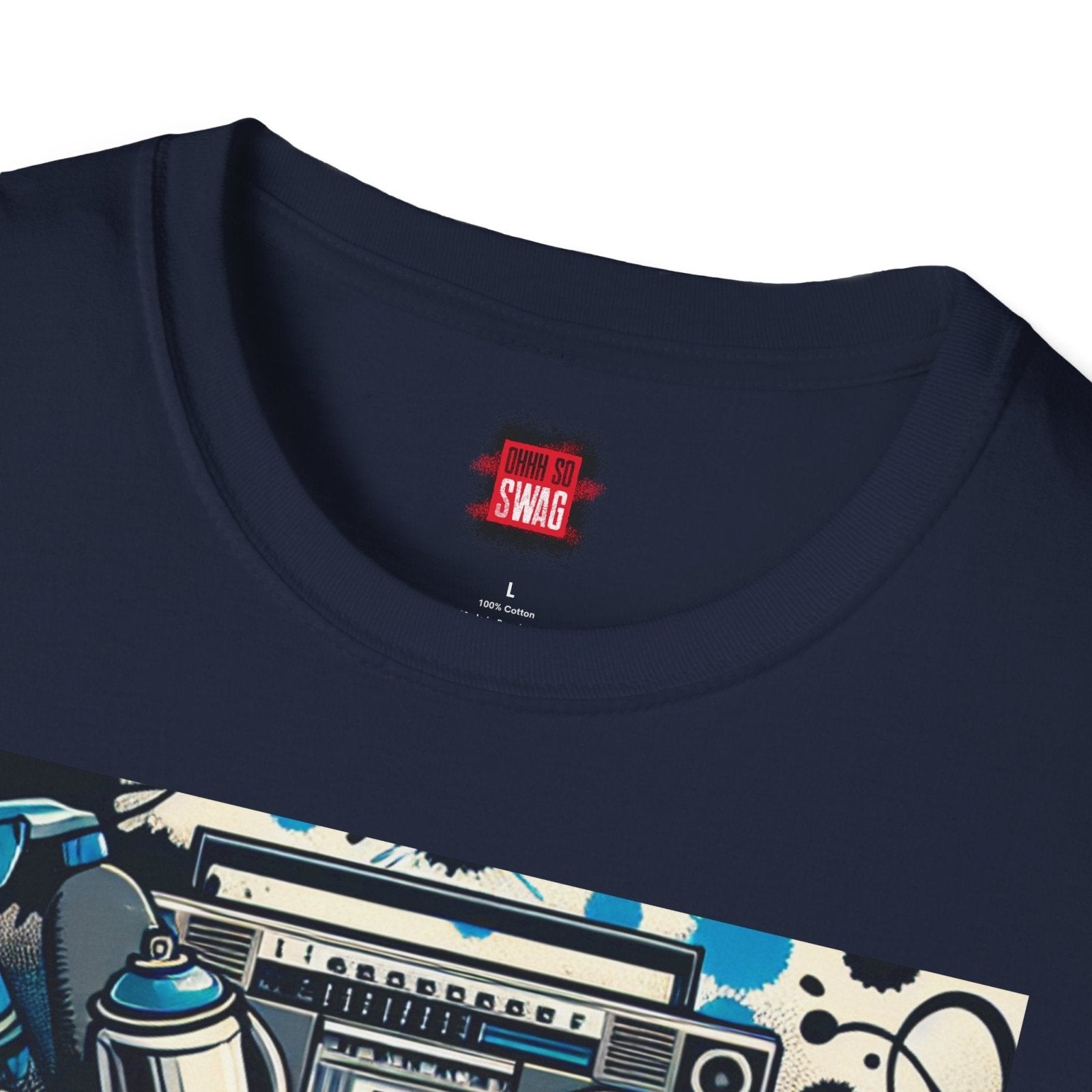 Hip Hop Music Graphic T-Shirt, Unisex Streetwear, Music Lover Gift for Men Women, Festival Apparel, Dance Event Shirt | CA - Ohhh So Swag