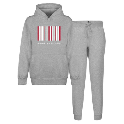 Hoodie Lounge Set / Sweatsuit Set for Men, Women - Swag Verified. Barcode | US - Ohhh So Swag