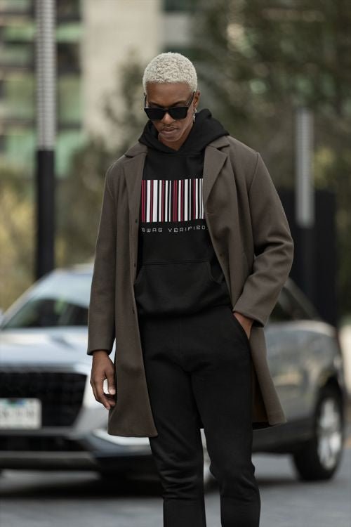 Hoodie Lounge Set / Sweatsuit Set for Men, Women - Swag Verified. Barcode | US - Ohhh So Swag