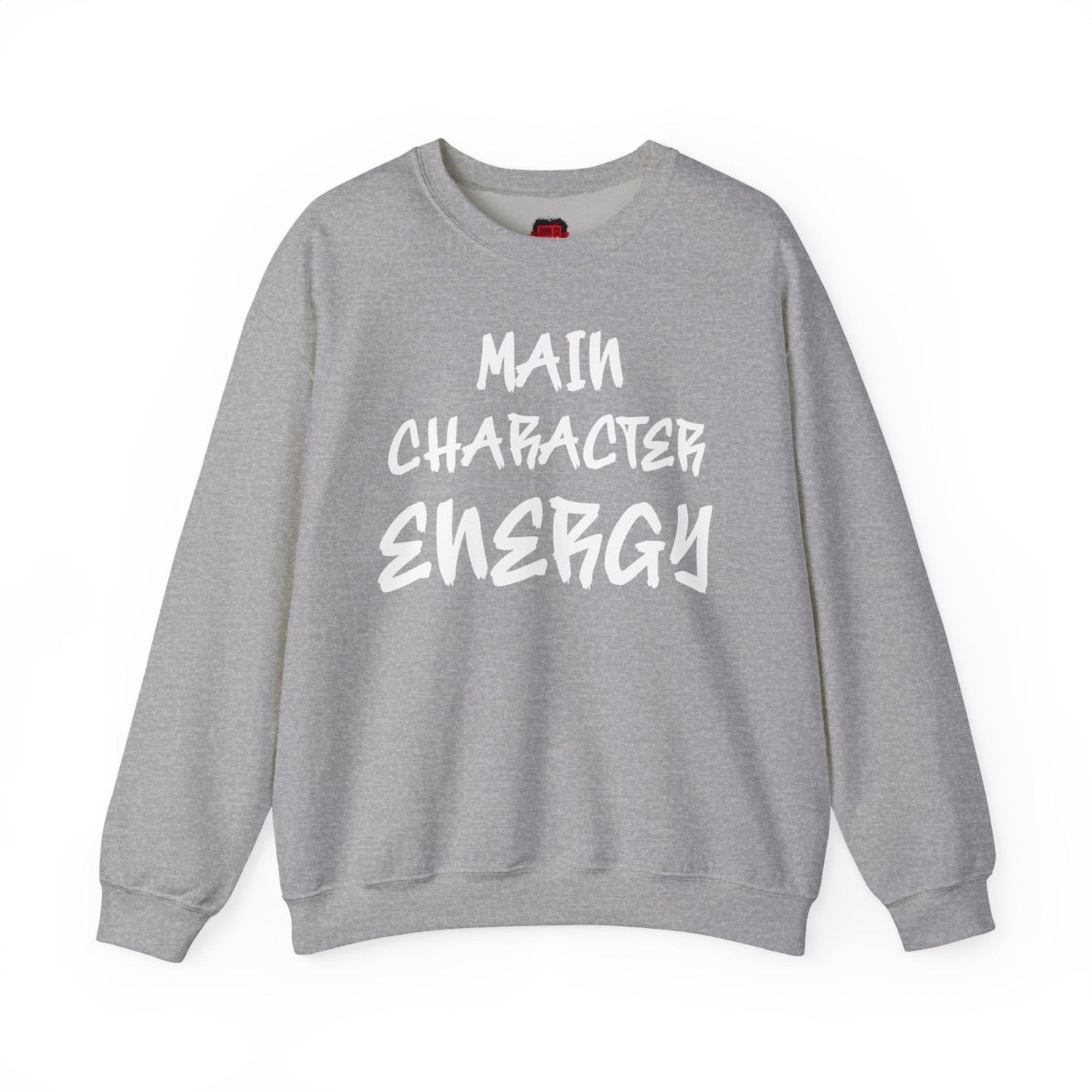 Main Character Energy Men's and Women's Medium Heavy Crewneck Sweatshirt | CA - Ohhh So Swag