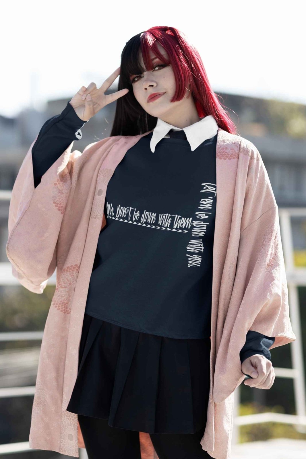 Men's and Women's Quote Sweatshirt with Sayings - Nah Don't Be Down With Them | US - Ohhh So Swag