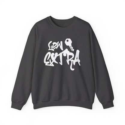 Men's and Women's Unisex Medium Heavy Crewneck Sweatshirt - Lowkey Extra | CA - Ohhh So Swag