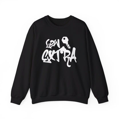 Men's and Women's Unisex Medium Heavy Crewneck Sweatshirt - Lowkey Extra | CA - Ohhh So Swag