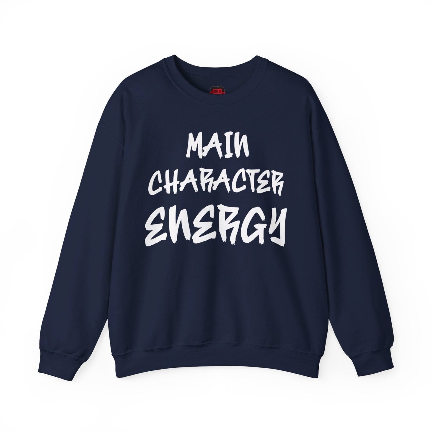 Men's and Women's Unisex Medium Heavy Crewneck Sweatshirt - Main Character Energy | US - Ohhh So Swag