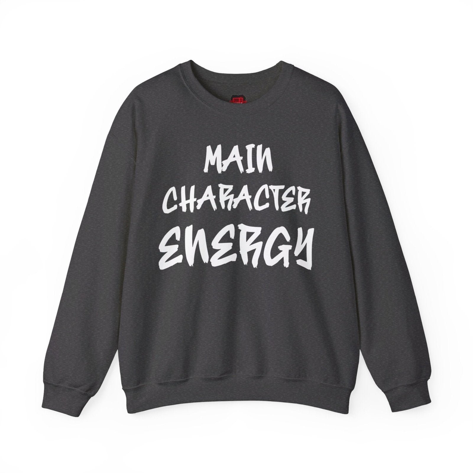 Men's and Women's Unisex Medium Heavy Crewneck Sweatshirt - Main Character Energy | US - Ohhh So Swag