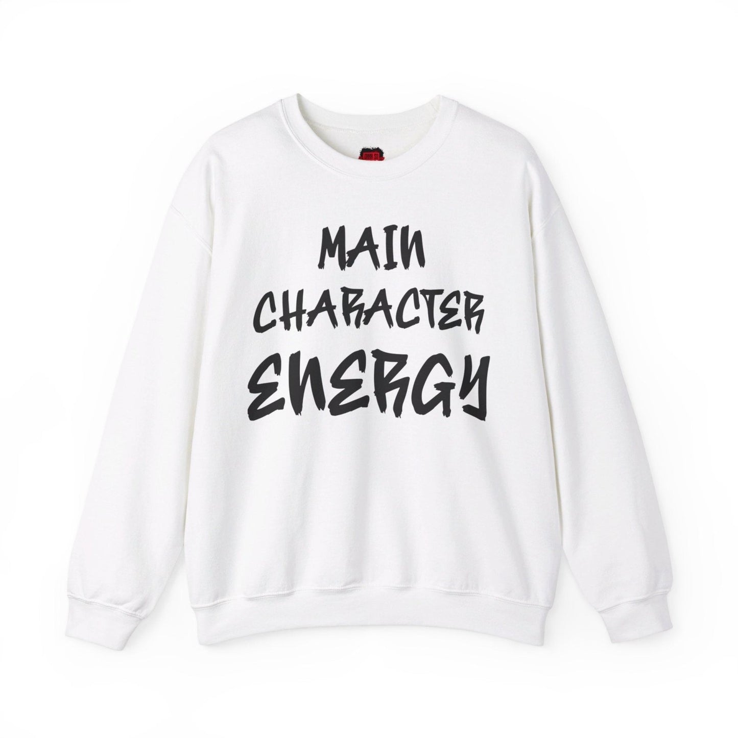 Men's and Women's Unisex Medium Heavy Crewneck Sweatshirt - Main Character Energy | US - Ohhh So Swag