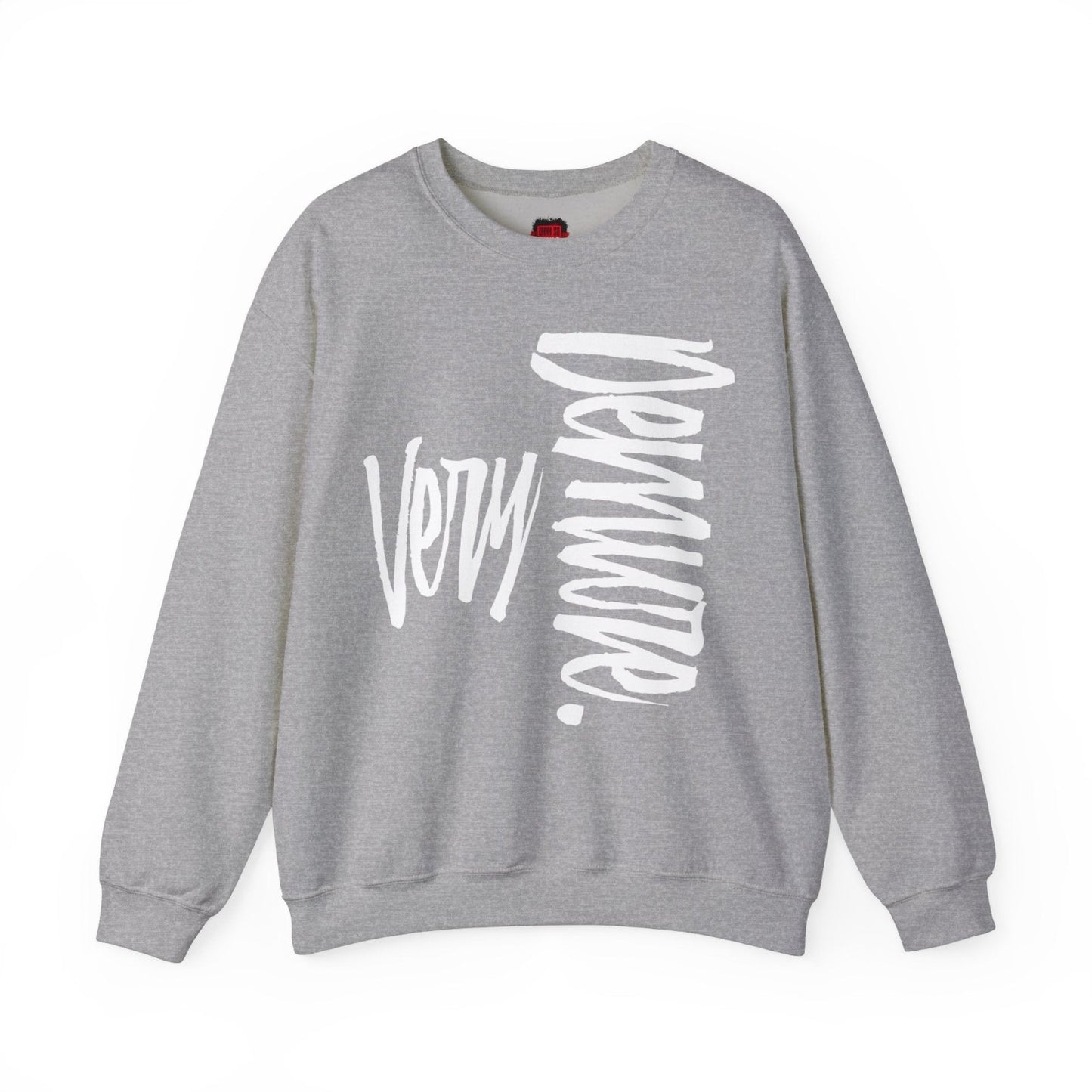 Men's and Women's Unisex Medium Heavy Crewneck Sweatshirt - Very Demure | US - Ohhh So Swag