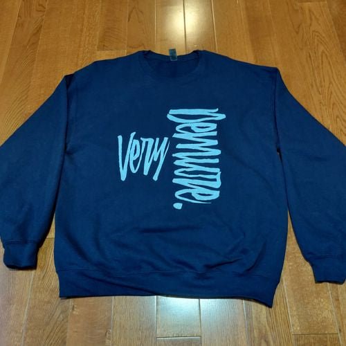 Men's and Women's Unisex Medium Heavy Crewneck Sweatshirt - Very Demure | US - Ohhh So Swag