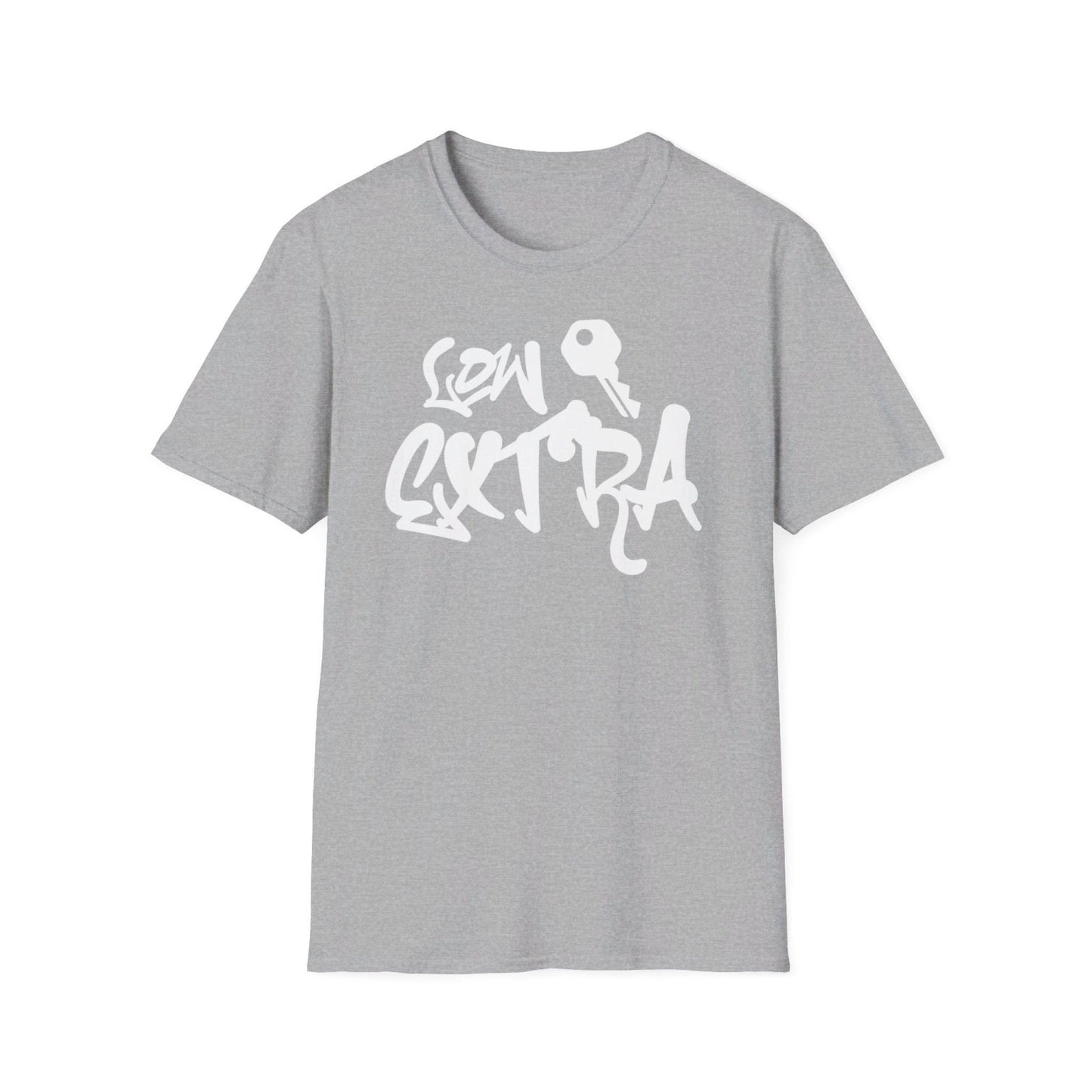 Men's and Women's Unisex Softstyle Short Sleeve Shirt - Lowkey Extra | CA - Ohhh So Swag