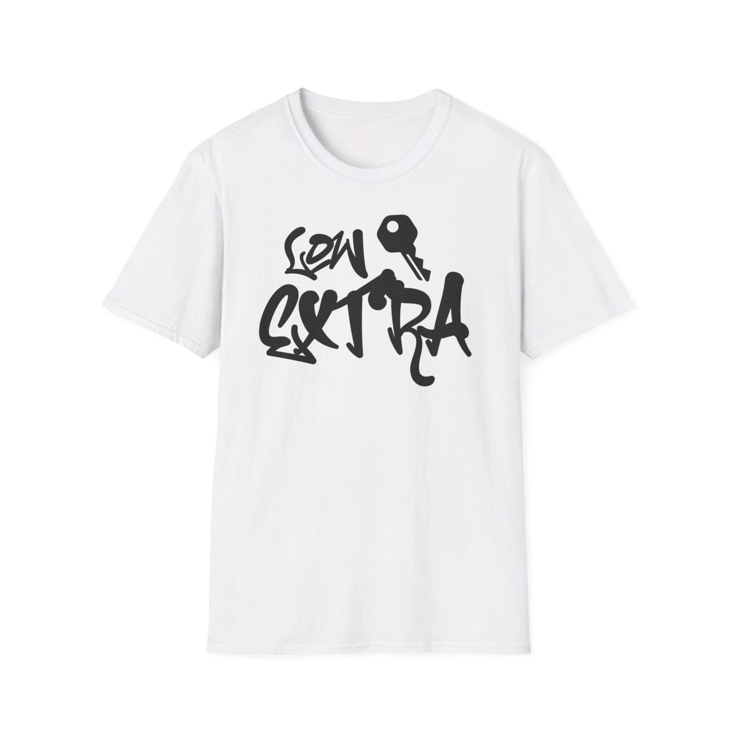 Men's and Women's Unisex Softstyle Short Sleeve Shirt - Lowkey Extra | CA - Ohhh So Swag