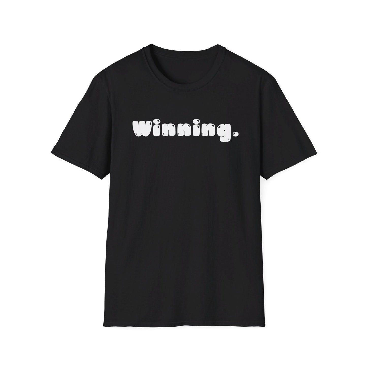 Men's and Women's Unisex Softstyle Short Sleeve Shirt - Winning | CA - Ohhh So Swag